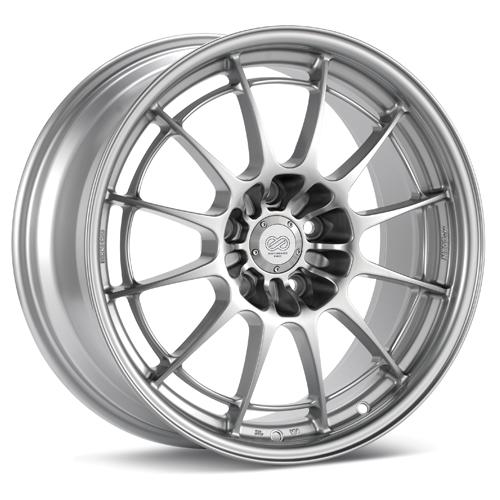 Enkei NT03+M 18x10 5x130 60mm Offset 71.6mm Bore Silver Wheel