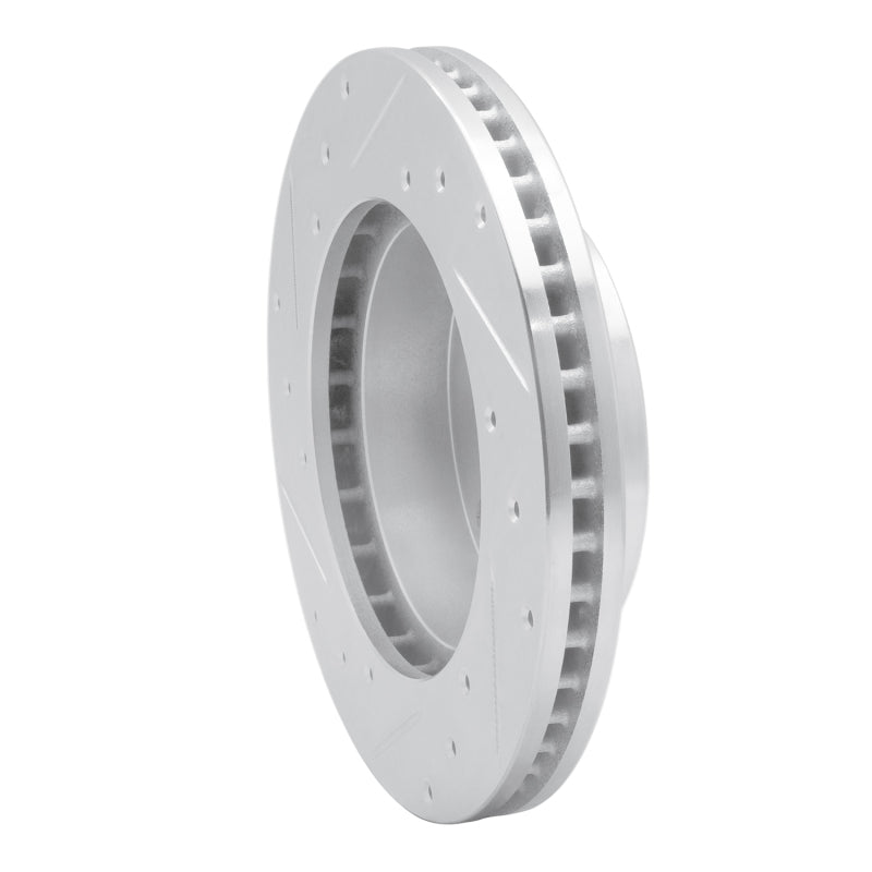 DFC 82-88 Chevrolet Camaro Rear Right Drilled & Slotted Silver Brake Rotor