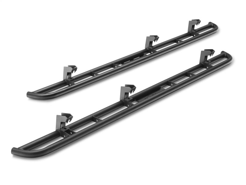 N-Fab 2022 Toyota Tundra CrewMax (All Beds) Gas SRW RKR Rails - Cab Length - 1.75in - Tex. Black