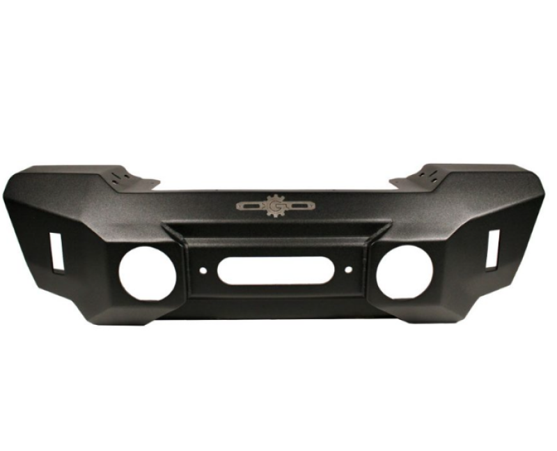 Rock Slide Jeep Wrangler JL & Gladiator JT Appalachian Steel Mid Stubby Bumper w/ Winch Plate