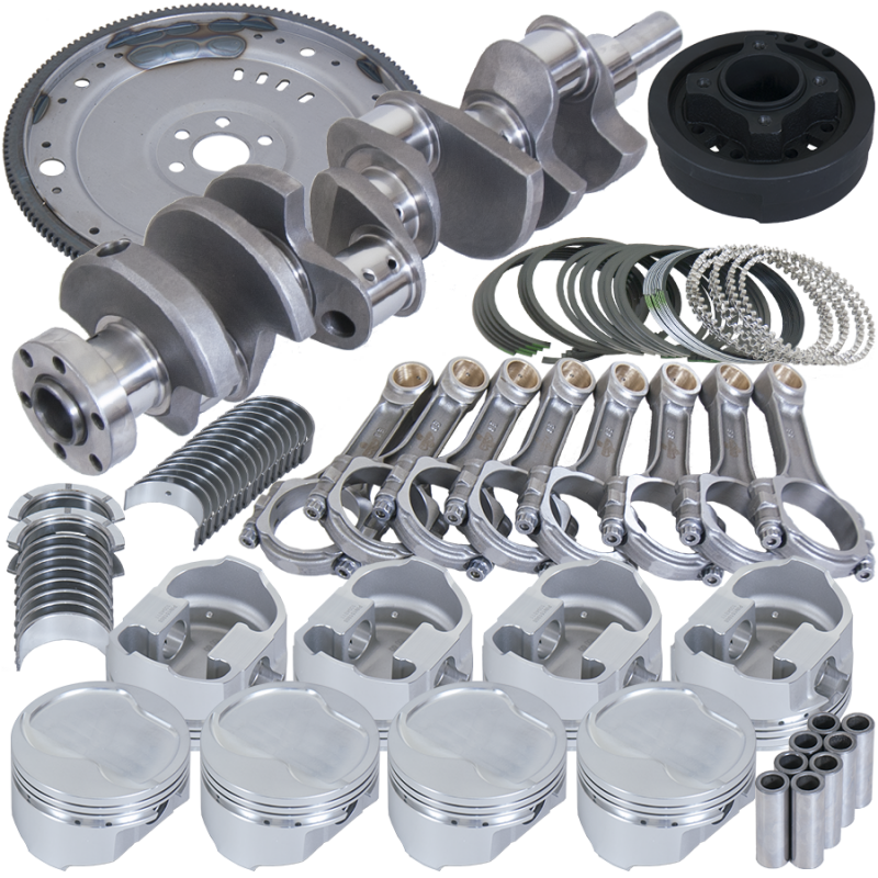 Eagle Ford 302 3.250in Crank 5.400in I-Beam Rods 4.040in Pistons 164 Tooth FW Balanced Assembly
