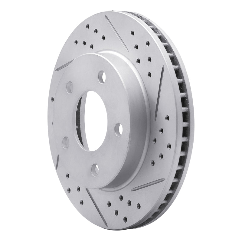 R1 83-96 Buick Riviera Front Right Drilled & Slotted Geo-Carbon Rotor