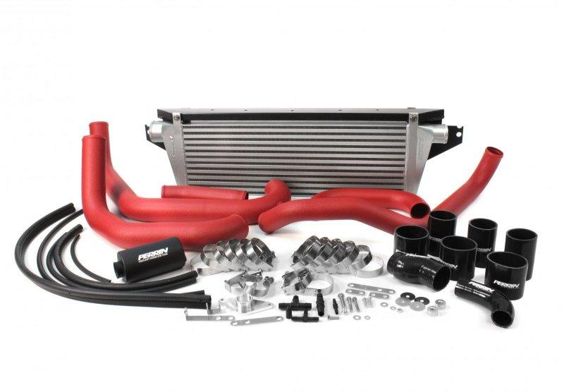 PERRIN 15-21 Subaru WRX/STI Front Mount Intercooler Core + Mounting Beam - Silver Core