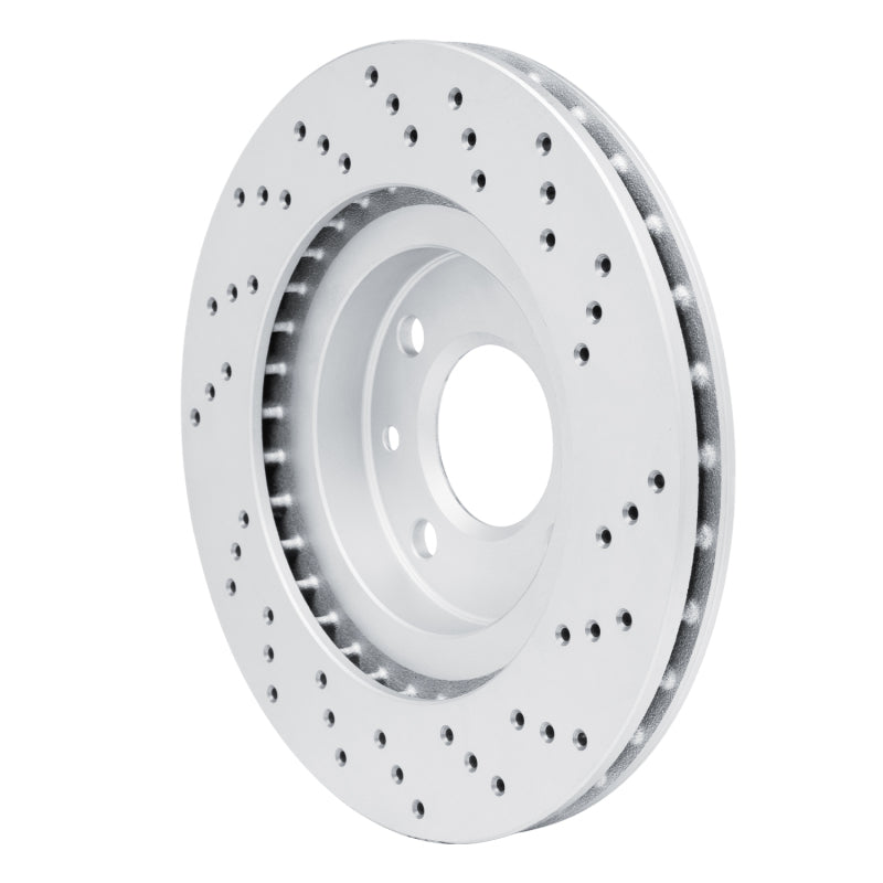 DFC 15-19 Renault Logan (Mexico) Front Left Drilled Geoperformance Rotor