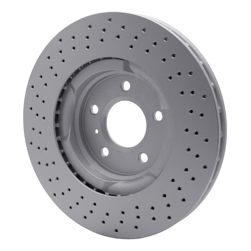 R1 05-08 Pontiac Grand Prix Front Drilled GeoSPEC Coated Rotor