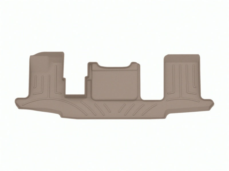 WeatherTech 22-24 Infiniti QX60 / 22-24 Nissan Pathfinder (Captains Chairs) Rear FloorLiner HP - Tan