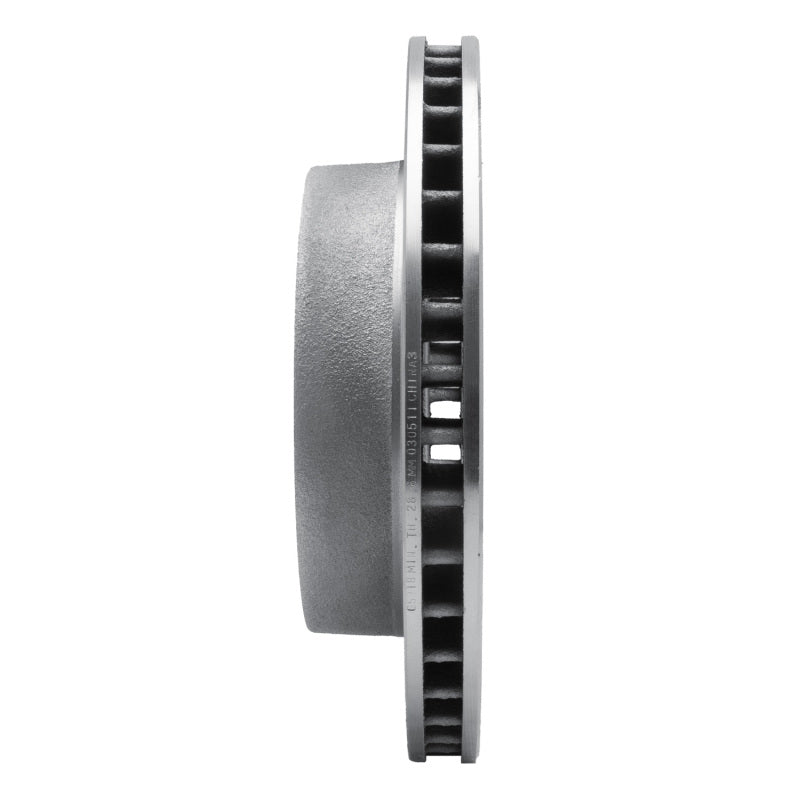 R1 73-93 Dodge B300 Van (71-74) / B300 (75-80) Front Left Drilled & Slotted Silver Brake Rotor