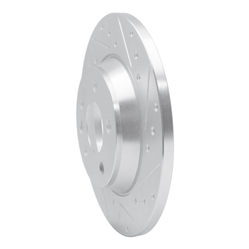DFC 01-03 Volkswagen EuroVan Rear Right Drilled & Slotted Silver Brake Rotor