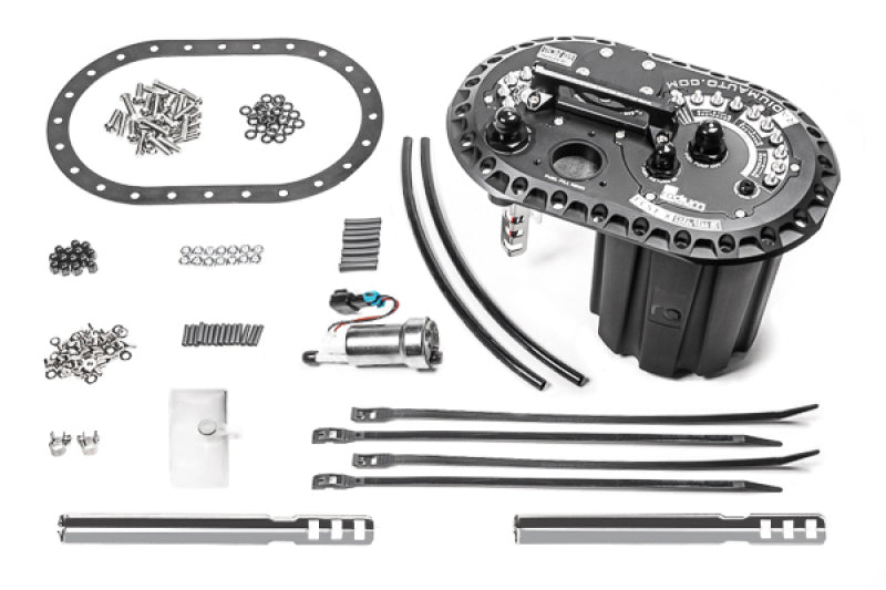 Radium Engineering FCST-X 3 Surge Tank Pumps And 1 Lift Pump Included (Walbro F90000274)