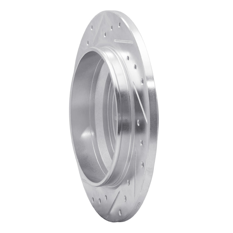 DFC 99-00 Volvo V70/S70 Rear Right Drilled & Slotted Silver Brake Rotor