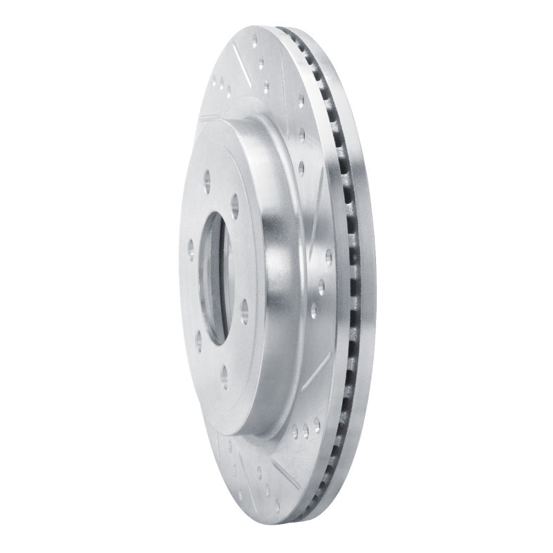 DFC 18-21 Ford F-150 4WD Rear Right Drilled & Slotted Silver Brake Rotor