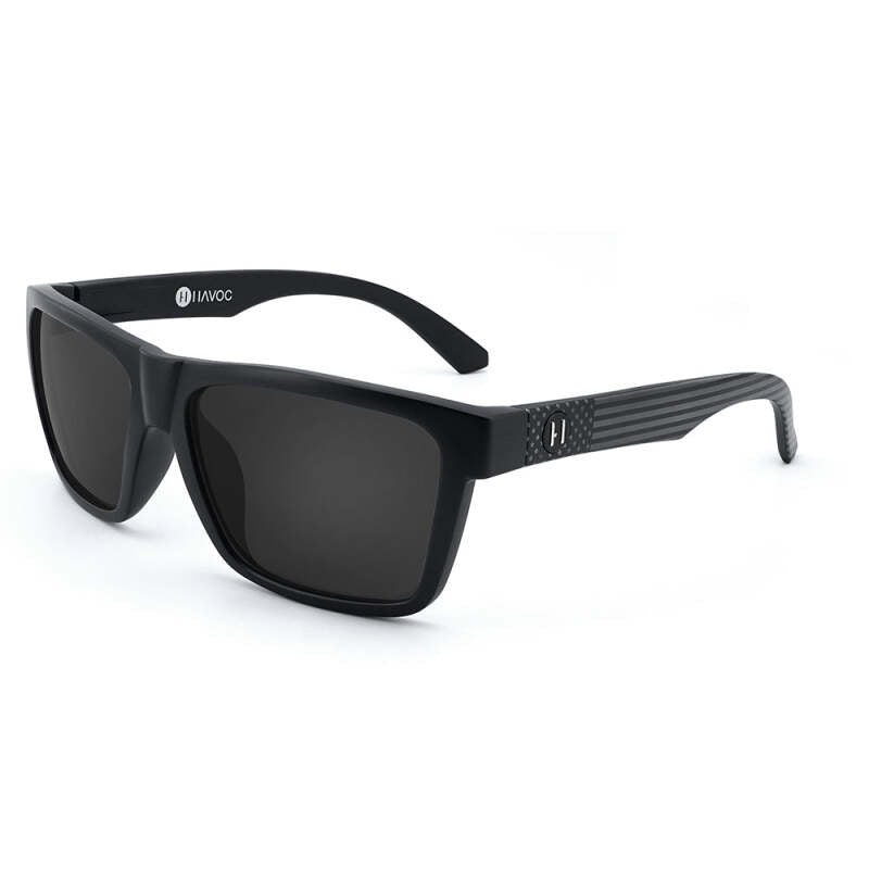 Havoc Racing Atlas Polarized Sunglasses Black Flag