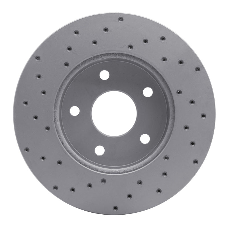 DFC 99-04 Jeep Grand Cherokee Front Right Drilled Geoperformance Rotor