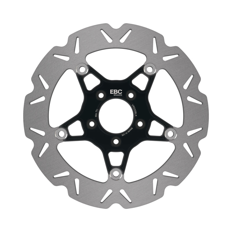 EBC 16-23 Harley-Davidson Sportster XL 883 N Iron Laced Wheels Front Left Vee Floating Black Rotor
