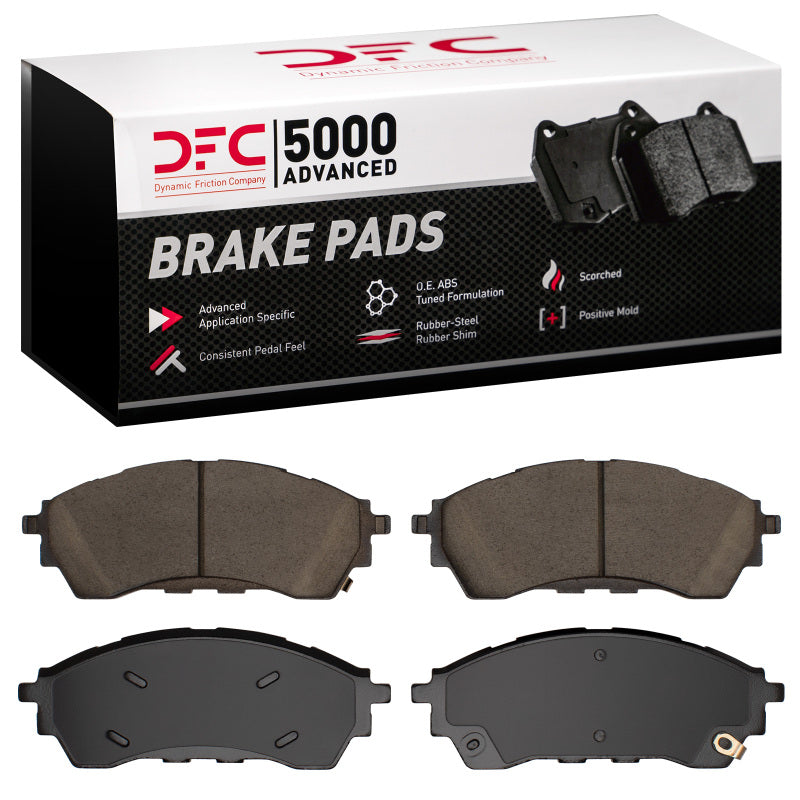 DFC 24-26 Ford Ranger Raptor (USA/Canada) Front 5000 Advanced Ceramic Brake Pads