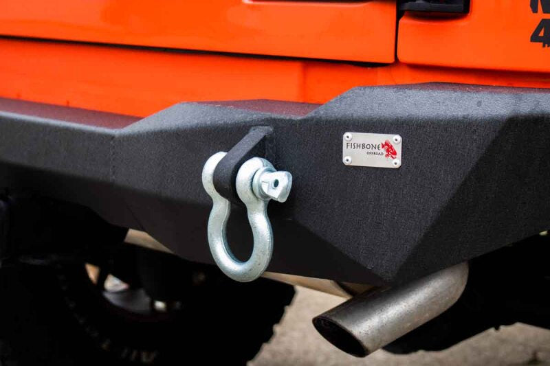 Fishbone Offroad 07-18 Jeep Wrangler JK Rear Bumper Mako