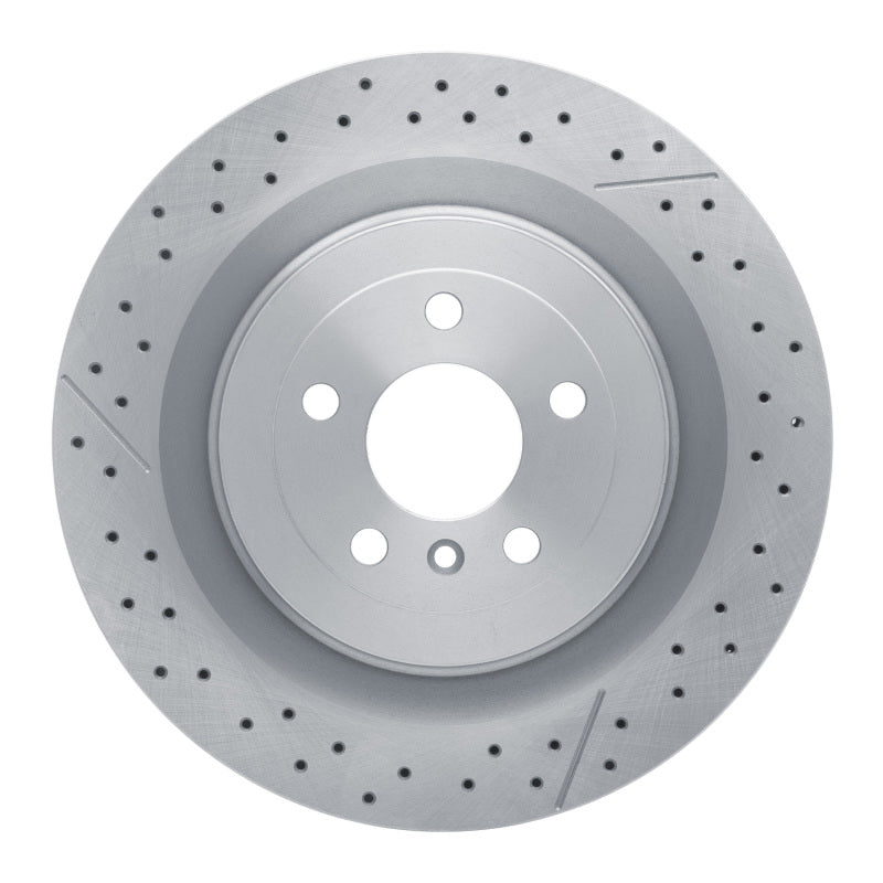 DFC 12-19 Mercedes-Benz GLE63 AMG Rear Drilled and Slotted Brake Rotor