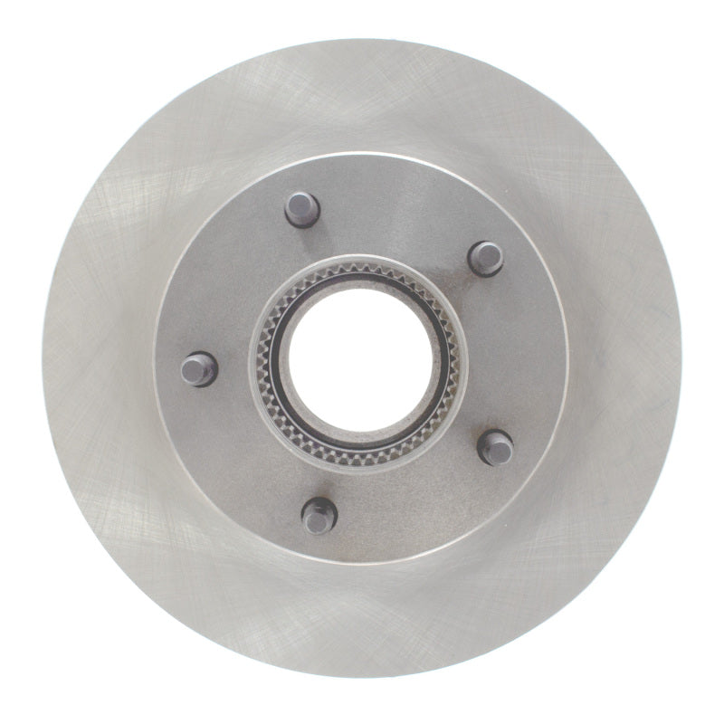 R1 94-95 Ford BRONCO Front Left Drilled & Slotted Silver Brake Rotor