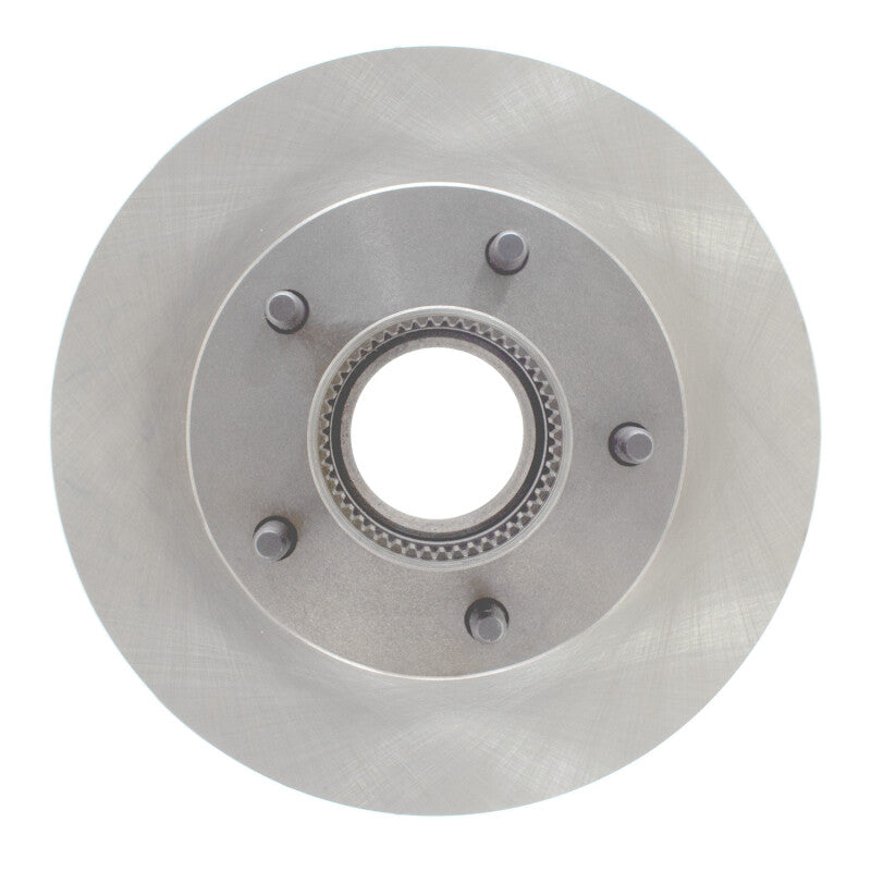 R1 94-95 Ford BRONCO Front Right Drilled & Slotted Silver Brake Rotor