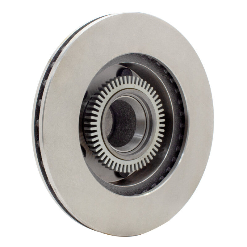 R1 94-95 Ford BRONCO Front Right Drilled & Slotted Silver Brake Rotor