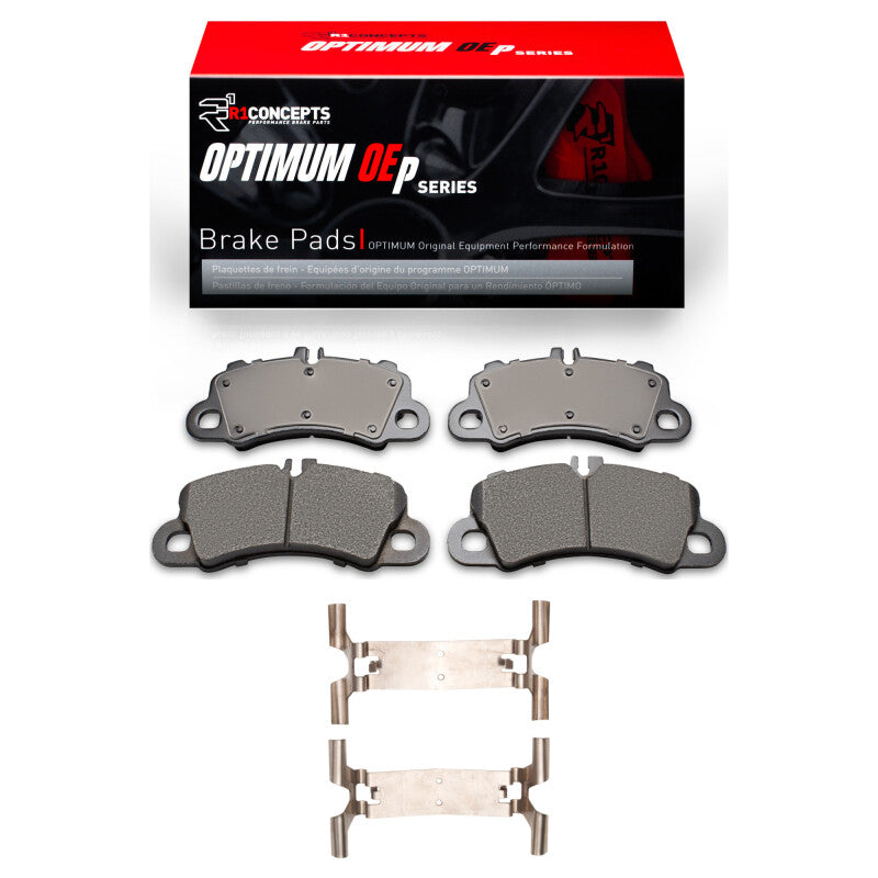 R1 2019-2023 Porsche Macan Front R1 Optimum OE Pads & Hardware Kit