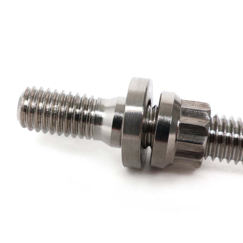 BLOX Racing SUS303 Stainless Steel Manifold Stud Kit M8 x 1.25mm 65mm in Length - 9-piece