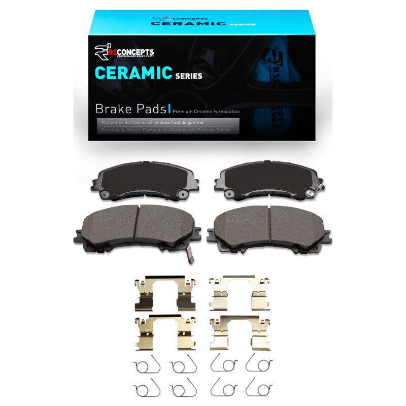 R1 2014-2025 Infiniti Q50 Front R1 Ceramic Pads & Hardware Kit