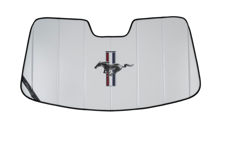 Covercraft UVS100 Premier Series Custom Sunscreen w/ Ford Mustang Tri-Bar Logo