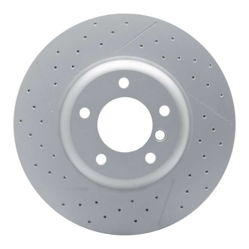 R1 13-13 BMW 135IS Front Drilled & Slotted Carbon Alloy GeoMET Rotor