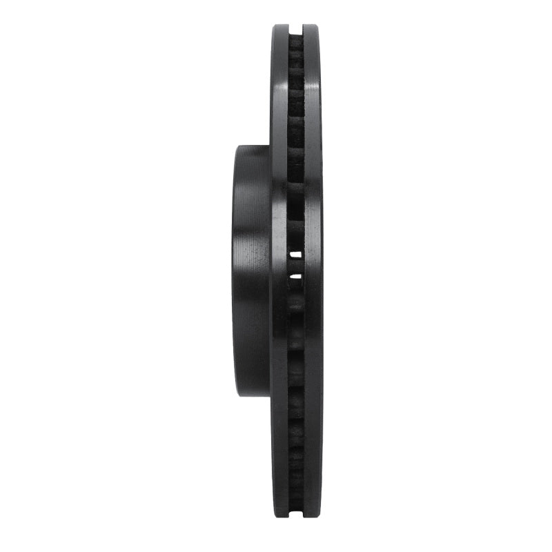 R1 98-98 Volkswagen Passat (USA/Canada) Front Left Drilled & Slotted Black Brake Rotor