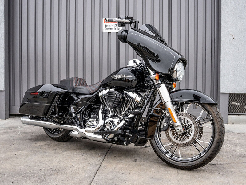 Burly Brand 14-Up Touring Brawler Kit Front and Rear - Black