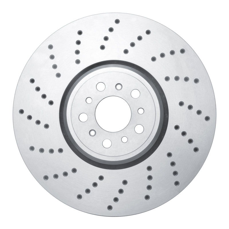 R1 2020-2025 BMW X5 Left Front Brake Rotor - Drilled