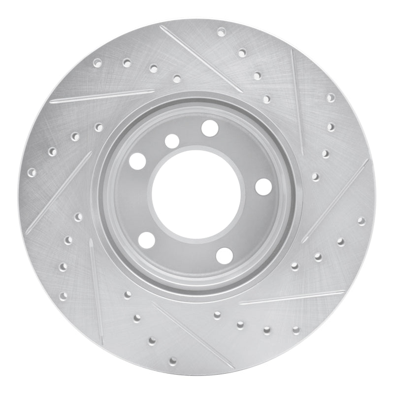 DFC 96-03 BMW 525I (USA/Canada) Front Left Drilled & Slotted Silver Brake Rotor