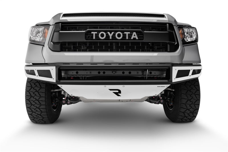 N-Fab M-RDS Front Bumper 14-17 Toyota Tundra - Gloss Black w/Silver Skid Plate