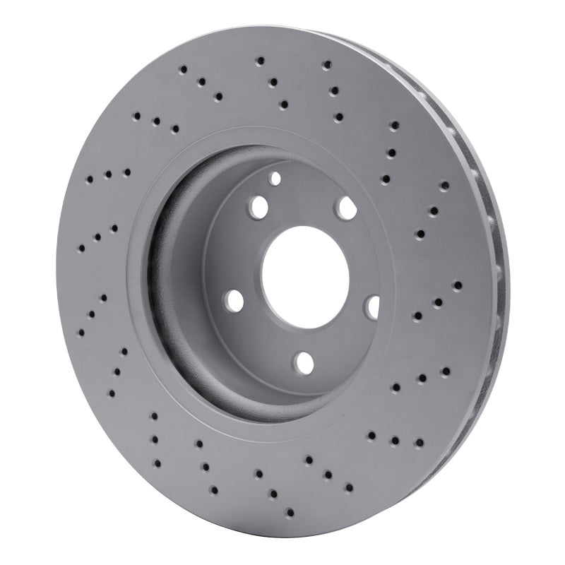 R1 05-06 Mercedes-Benz SL500 Front Drilled GeoSPEC Coated Rotor