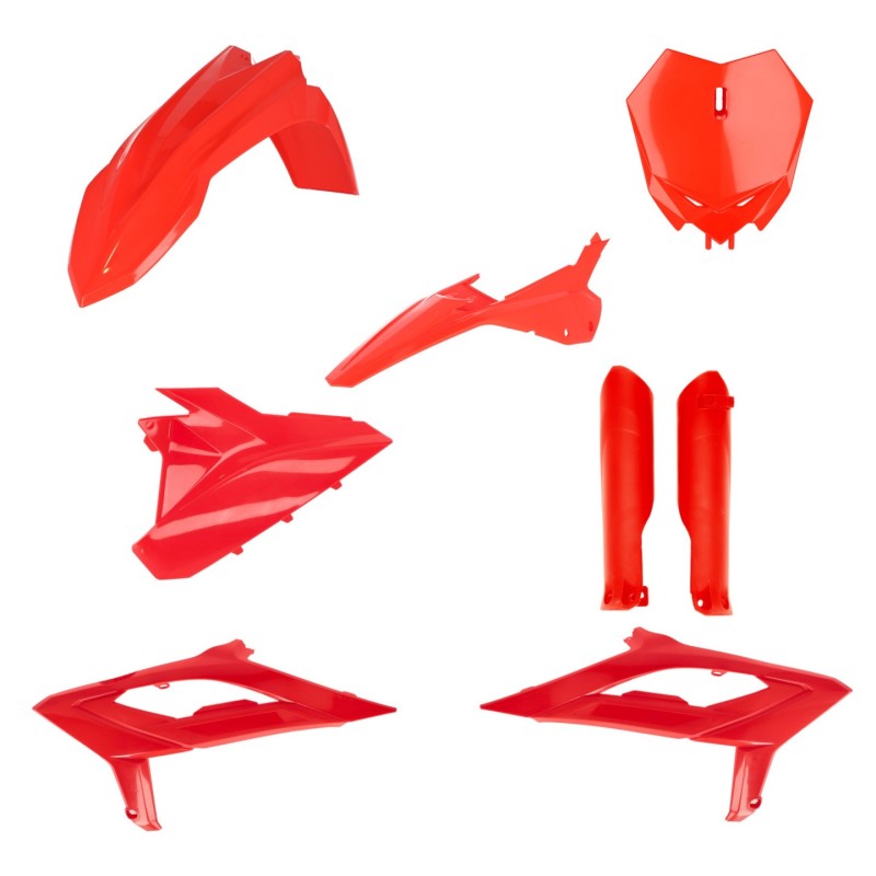 Acerbis 2023 Beta RX300/450 Full Plastic Kit - Red