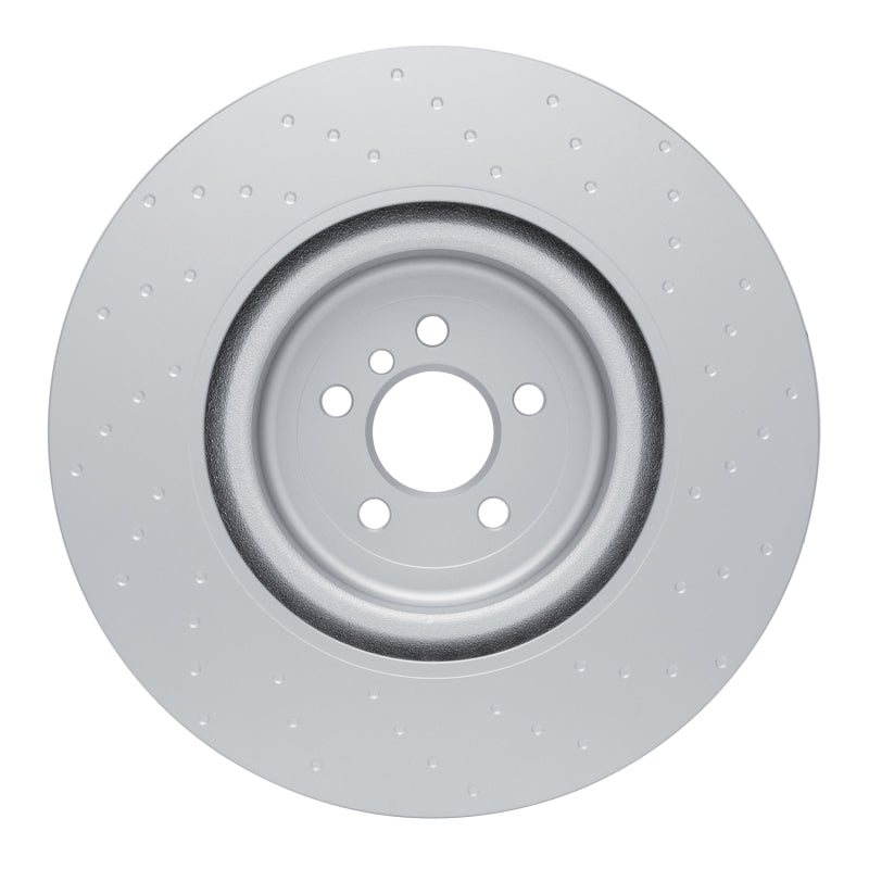 R1 19-22 BMW 840i Gran Coupe Left Rear Dimpled GeoSPEC Coated Rotor