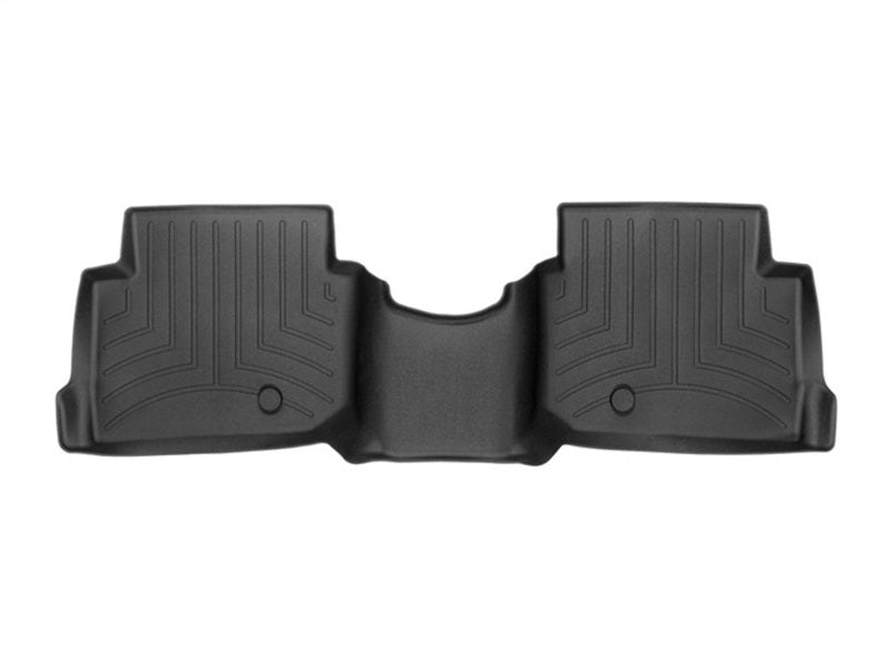 WeatherTech 2017+ Hyundai Ioniq Rear FloorLiner - Black (Electric Model) Floor Mats - Rubber