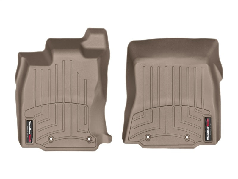 WeatherTech 2013+ Jaguar JX Series Front FloorLiner - Tan (Fits Both Wheelbase Lengths)