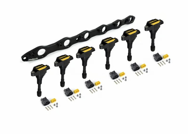 Haltech Nissan RB20/25/26 R35 Coil Bracket - includes Bracket Coils & Connectors