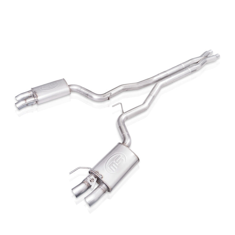 Stainless Works 2015+ Ford Shelby GT350 Redline Factory Connect X-Pipe Catback Exhaust w/Valves