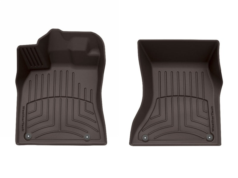 WeatherTech 15-25 Porsche Macan Rear FloorLiner HP - Cocoa