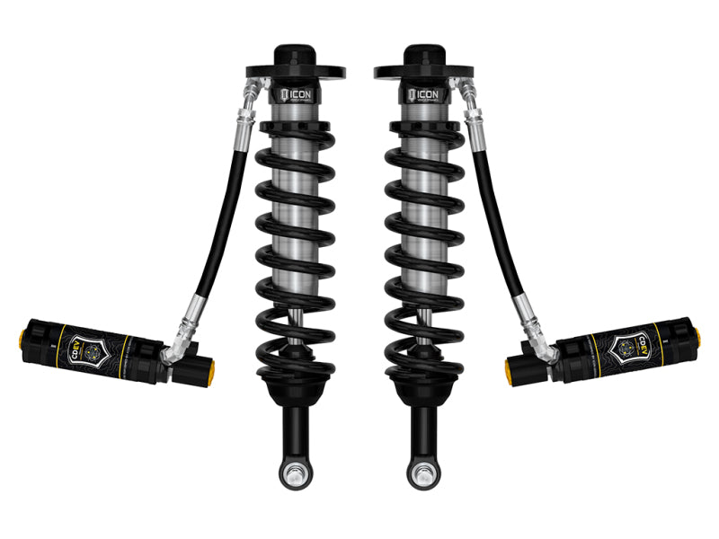 ICON 2021+ Ford F150 2WD 0-3in Lift Front V.S. 2.5 Series Coilovers Extended Travel RR w/ CDEV -Pair