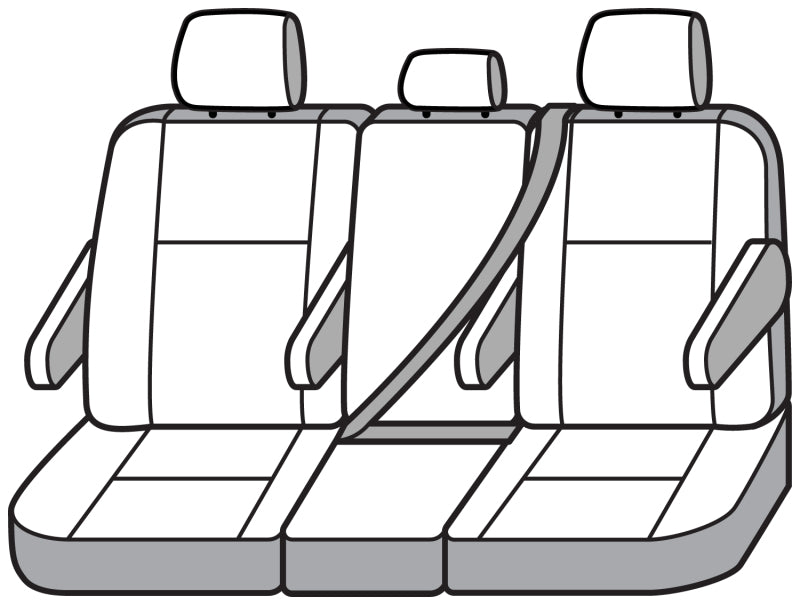 Covercraft 21-24 Toyota Sienna Carhartt SeatSaver Custom Second Row Seat Covers - Brown