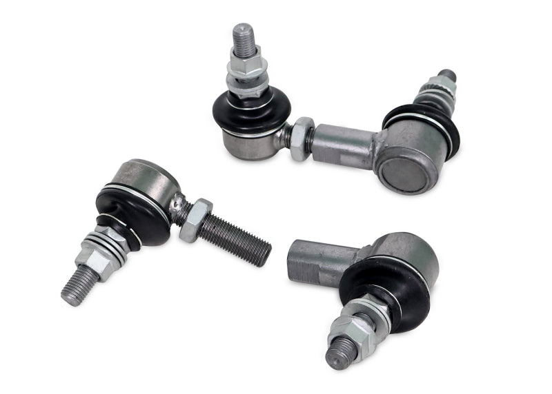 SuperPro 2004 Mazda RX-8 Base Rear HD Adjustable End Link Set (10mm Studs 85mm-100mm Length)