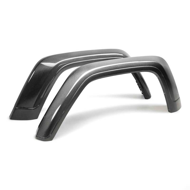 Anderson Composites 20-23 Jeep Gladiator (JT) Carbon Fiber Rear Fender Flares (Pair)