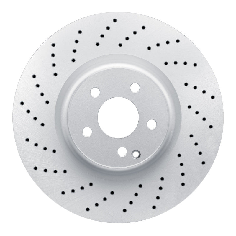 R1 03-06 Mercedes-Benz S55 AMG Front Drilled GeoSPEC Coated Rotor