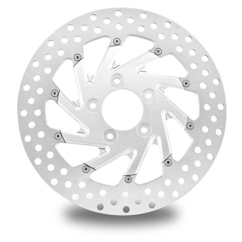Performance Machine Disc/Carr 11.5 Del Rey Rear Left - Chrome