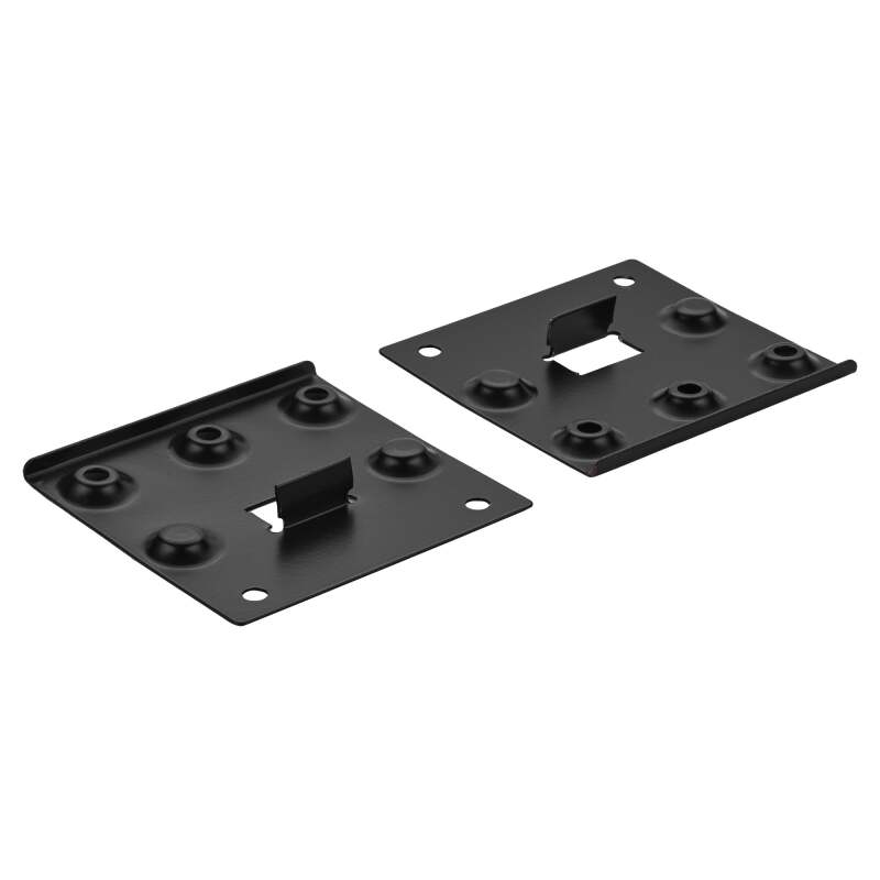 DS18 Dual 10in Shallow Enclosure w/ Subwoofer 350 Watts RMS Sealed Black Carpet