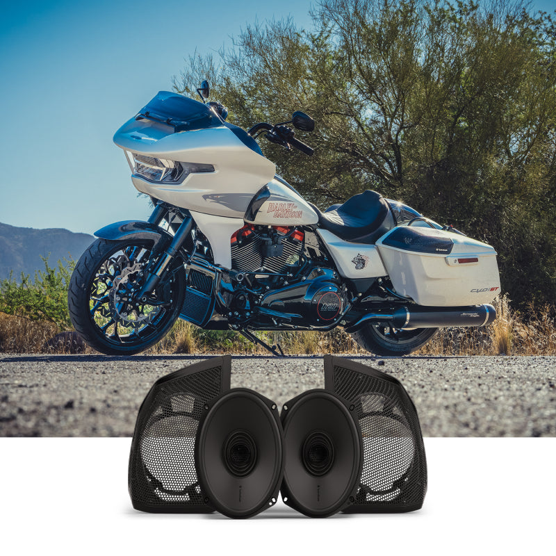 Rockford Fosgate 24+ Harley-Davidson TMS Cut-In Bag Lid Speaker Kit